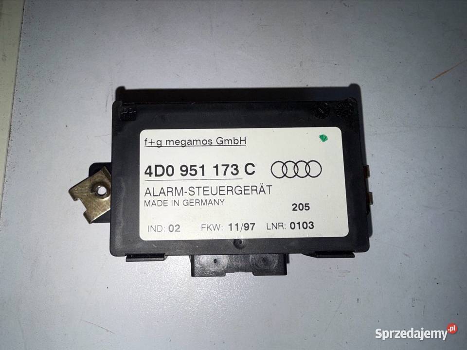 Moduł Alarmu Audi A6 C5 Części samochodowe wielkopolskie Ostrów Wielkopolski