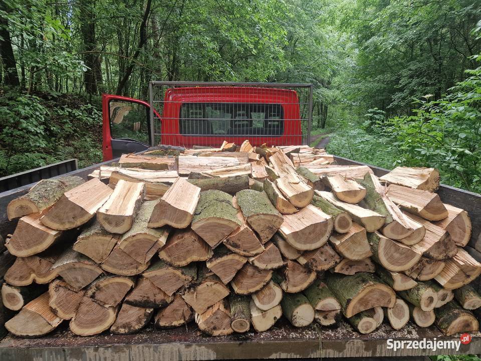 Drewno kominkowe buk dąb akacja jesion sosna Dom i Ogród śląskie sprzedam