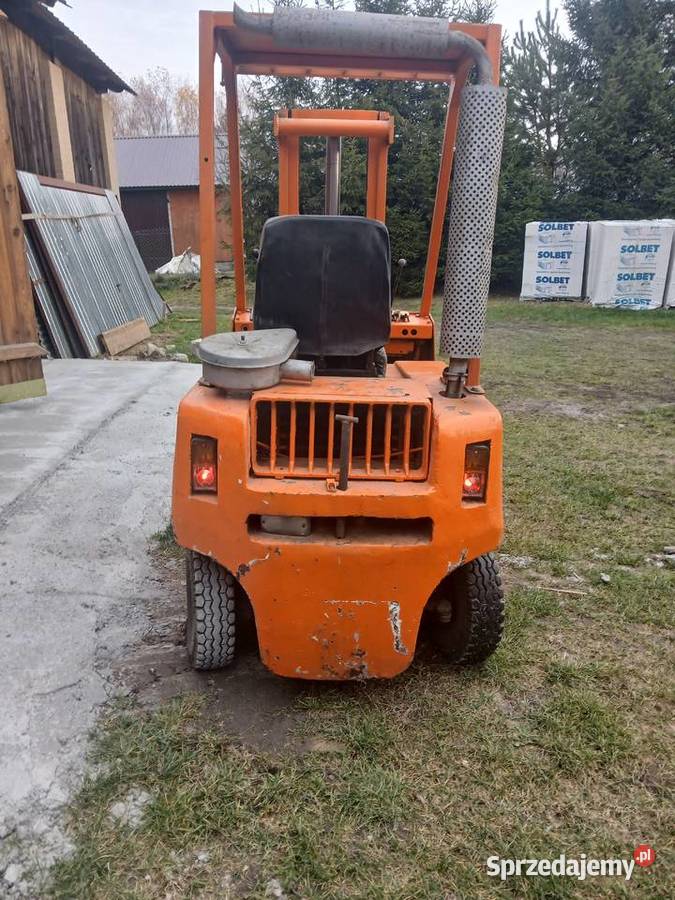 Wózek widłowy Bułgar silnik Perkins 3p lubelskie Wojsławice