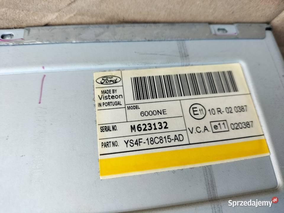 FORD MONDEO MK2 MK3 RADIO SAMOCHODOWE Kamień-Kolonia