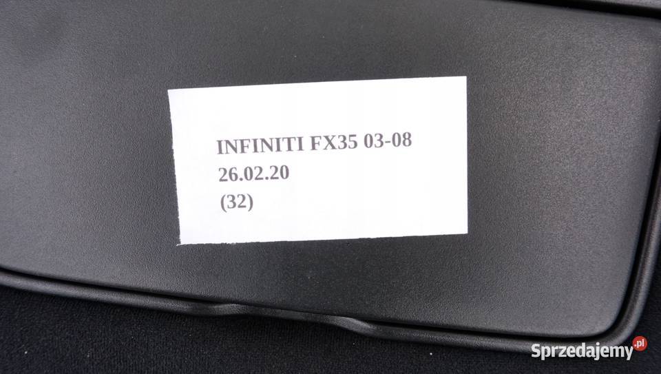 OSŁONA PRZECIWSŁONECZNA PL INFINITI FX35 FX45 Nowy Tomyśl