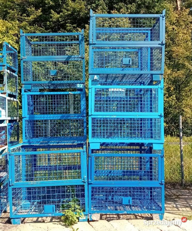 GITTERBOX KOSZ metalowy Siatkowy Pojemnik Brodnica