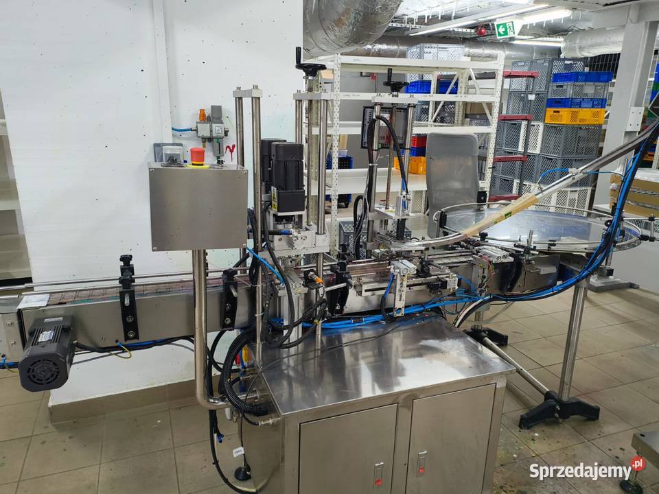 Maszyna do zakręcania i aplikowania zakrętek 20 Gliwice