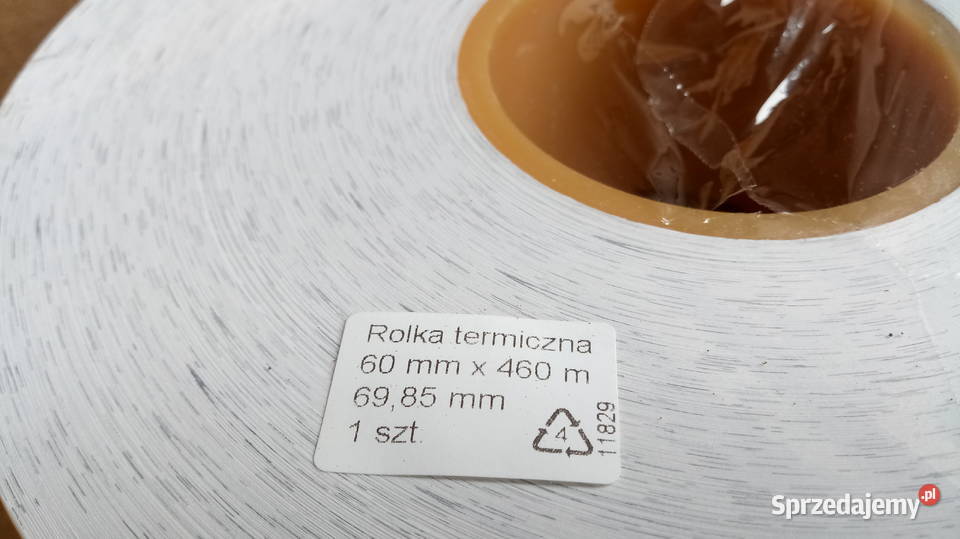 Rolka termiczna 60 mm Dł 460m parkomat biletomat