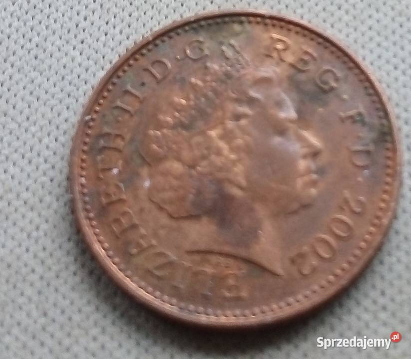 WIELKA BRYTANIAONE PENNY2002 r 2 Numizmatyka mazowieckie Legionowo