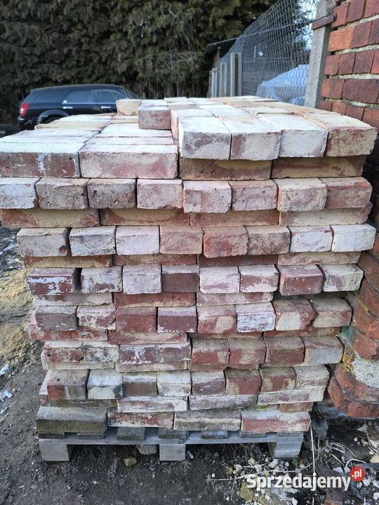 Cegła poniemiecka czyszczona Żary