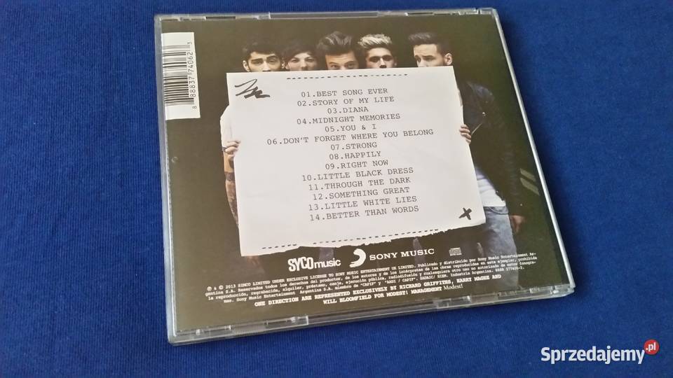 1D ONE DIRECTION THIS IS US DVD VIDEO plus CD lubelskie Puławy