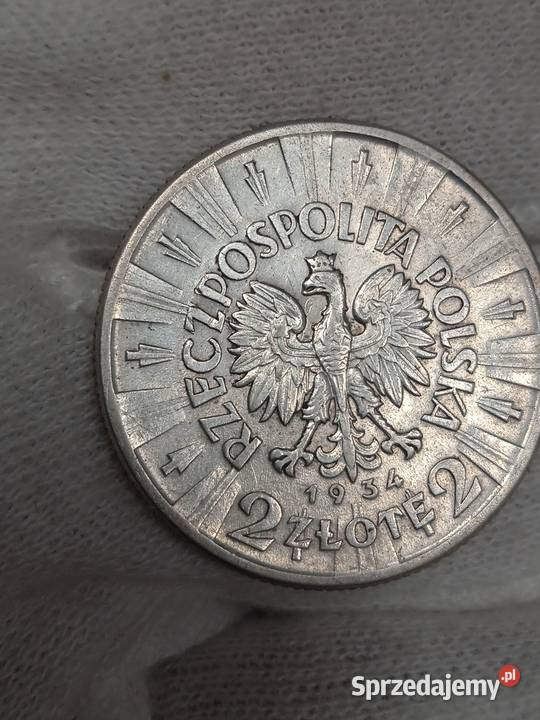 2 RP 2 złote 1934 Piłsudski Łochów