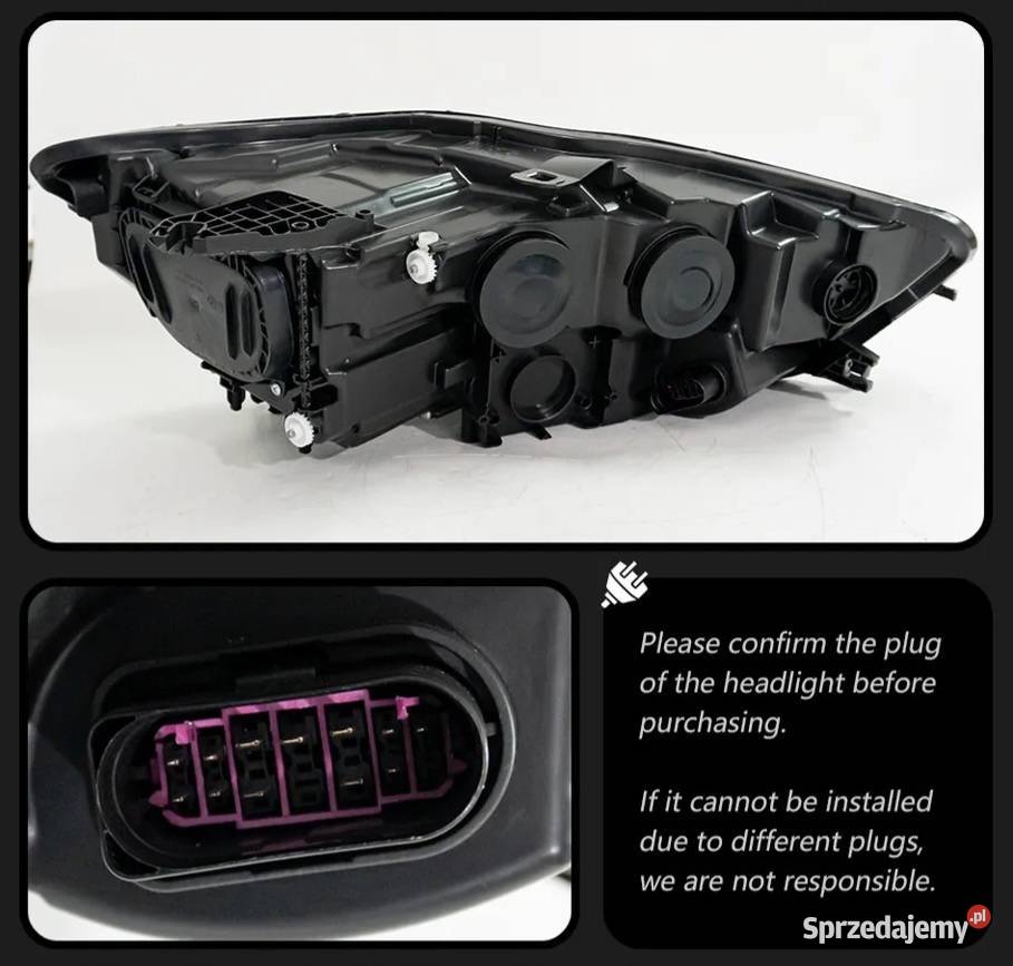 NOWE lampy przednie lampa przód Audi A6 C7 2011 łódzkie Bełchatów