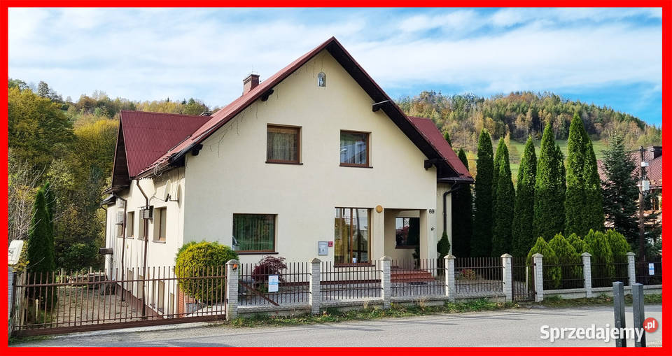 Budynek mieszkalny biuro i produkcja 2514zł/m2 Sprzedaż Nowy Sącz