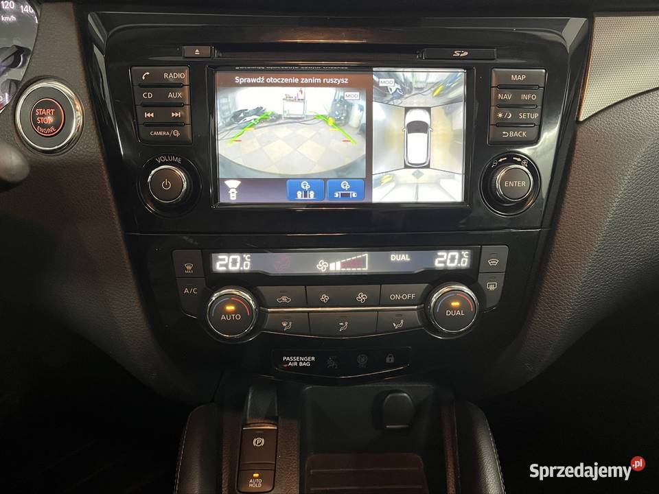 NISSAN QASHQAI PIĘKNA WERSJA FULL LED PANORAMA elektryczne szyby Poznań