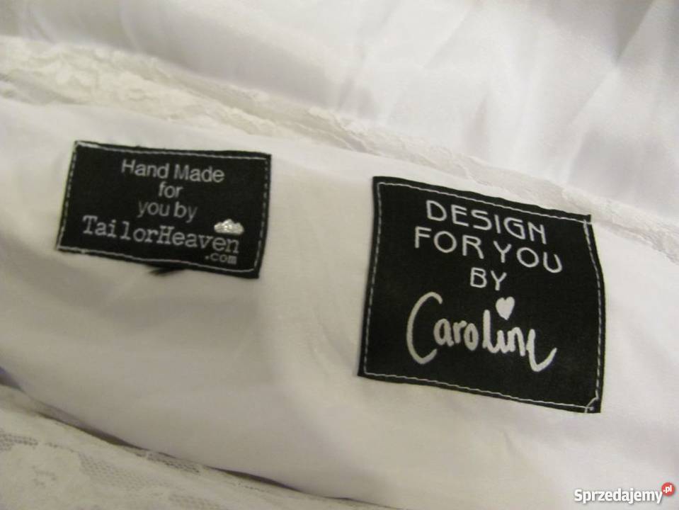 sukienka biała koronkowa wieczorowa Tailor lubelskie