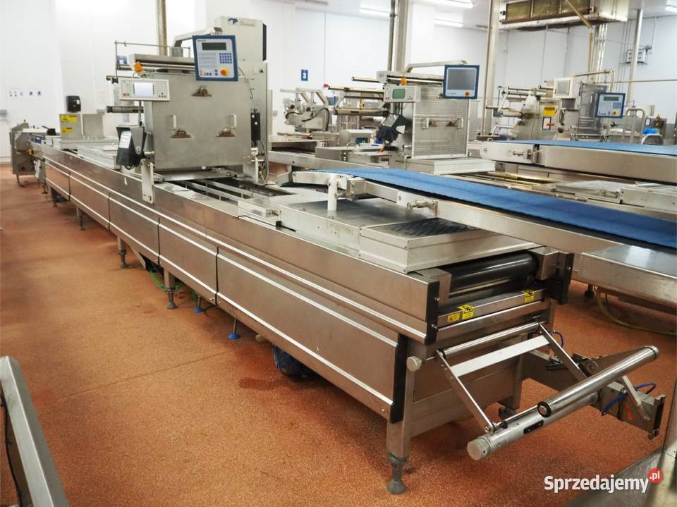 Termoformierka z etykieciarka Multivac R 530 wielkopolskie Krotoszyn