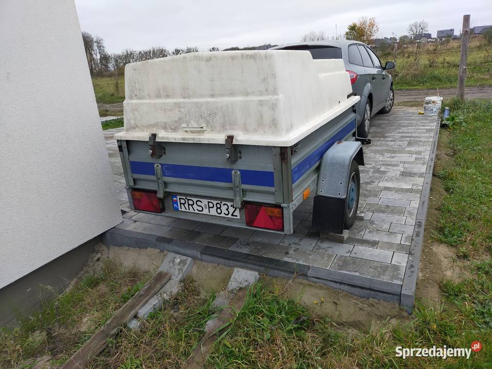 Przyczepa z pokrywą Niewiadów Niewiadów zachodniopomorskie Kliniska Wielkie sprzedam
