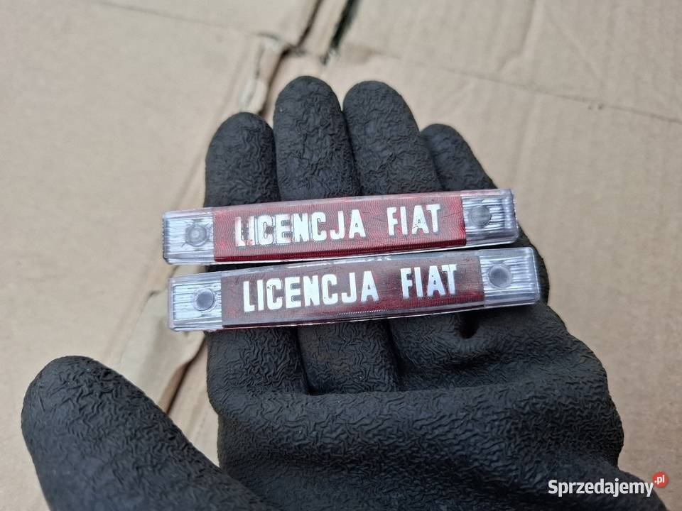 Emblemat znaczek logo Licencja Fiat 126p Maluch opolskie Strzelce Opolskie sprzedam