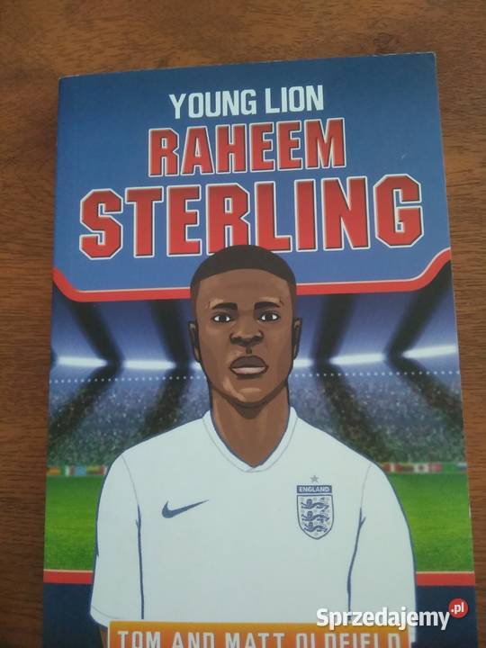 Raheem Sterling Young Lion książka England miękka Pozostałe Pozostałe