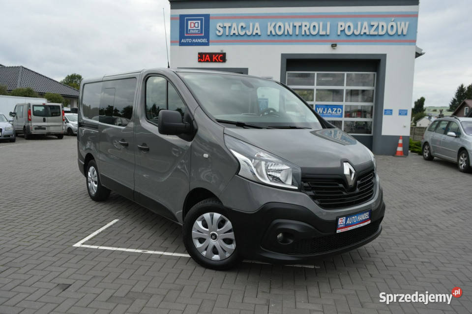 Renault Trafic 16 dCi Brygadówka 2xBoczne drzwi Motoryzacja Hrubieszów