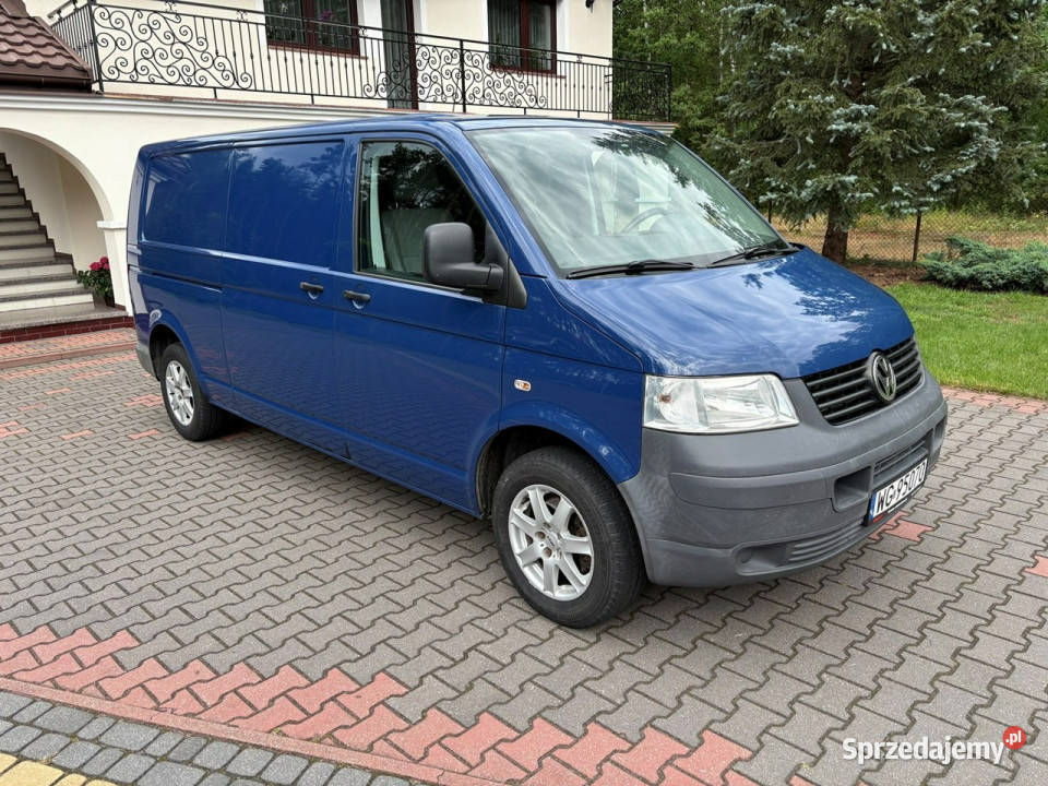 Volkswagen Transporter T5 25 TDI 130 Długi 2 x pełny VAT Lipówki