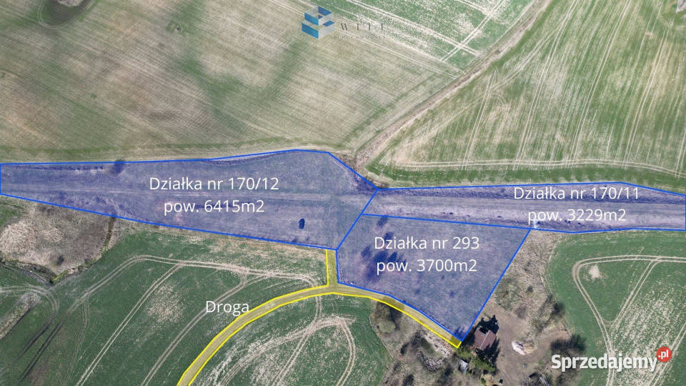 Do sprzedaży grunt 6414m2 Jędrychówko sprzedam