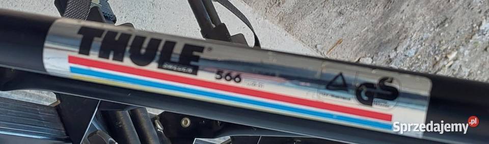 BAGAŻNIK UCHWYT ROWEROWY DACHOWY THULE 566 osobowe Mielęcin