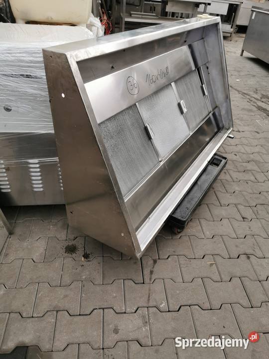 Okap przyscienny 160x40x80 36 sprzedam