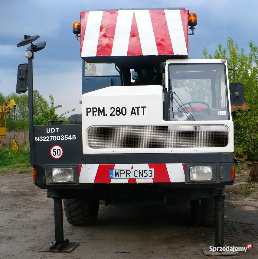 Dzwig PPM 280ATT 25t Maszyny budowlane Domaniewek