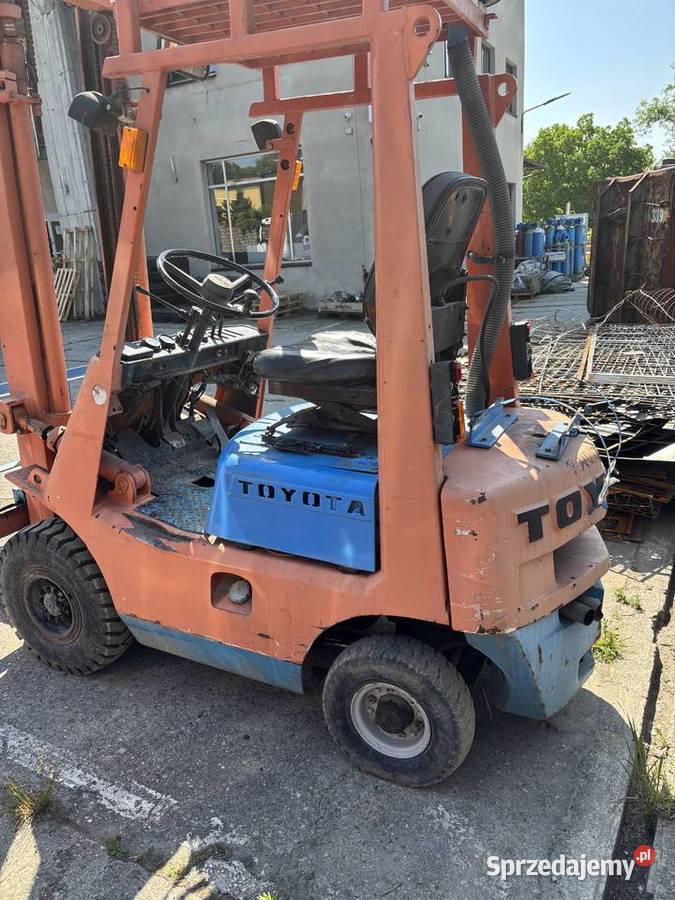 Wózek widłowy Toyota 423FG15 zatarty silnik Czechowice-Dziedzice