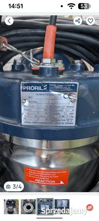 Pompa odwadniającą nawadniająca itp Starogard