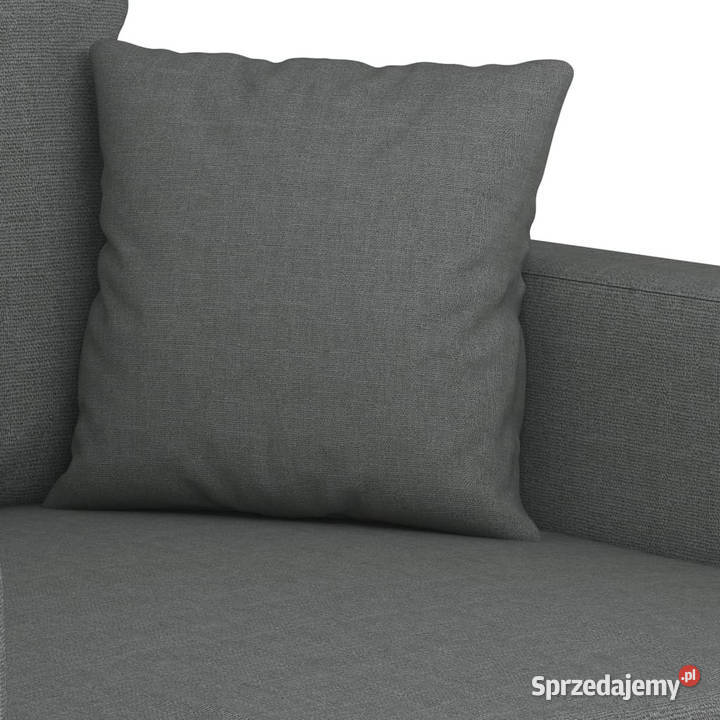 Sofa 2osobowa ciemnoszara 120 tapicerowana sprzedam