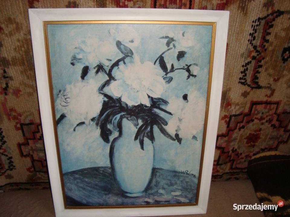 Obraz reprodukcji Piwonie Wojciech Weiss Warszawa