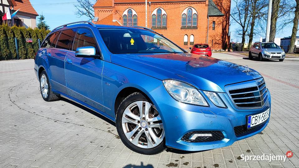 Mercedes E350 CDI 30 V6 4Matic Xenon LED Klima Bydgoszcz sprzedam