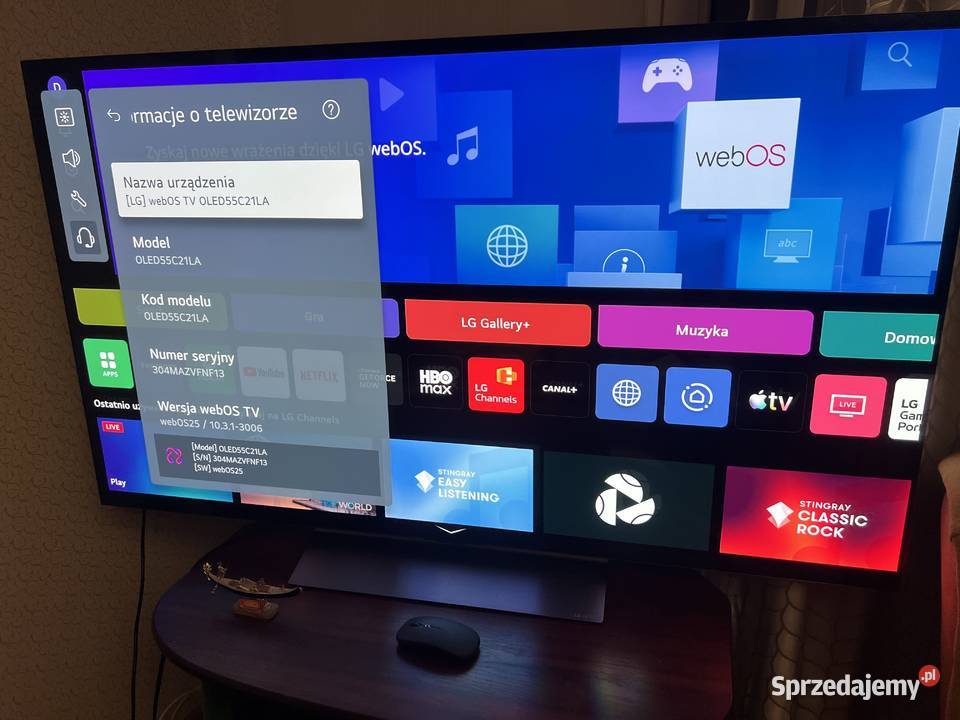 Telewizor LG 55 OLED evo 4K 120Hz HDR ze HDMI Telewizory Kraków