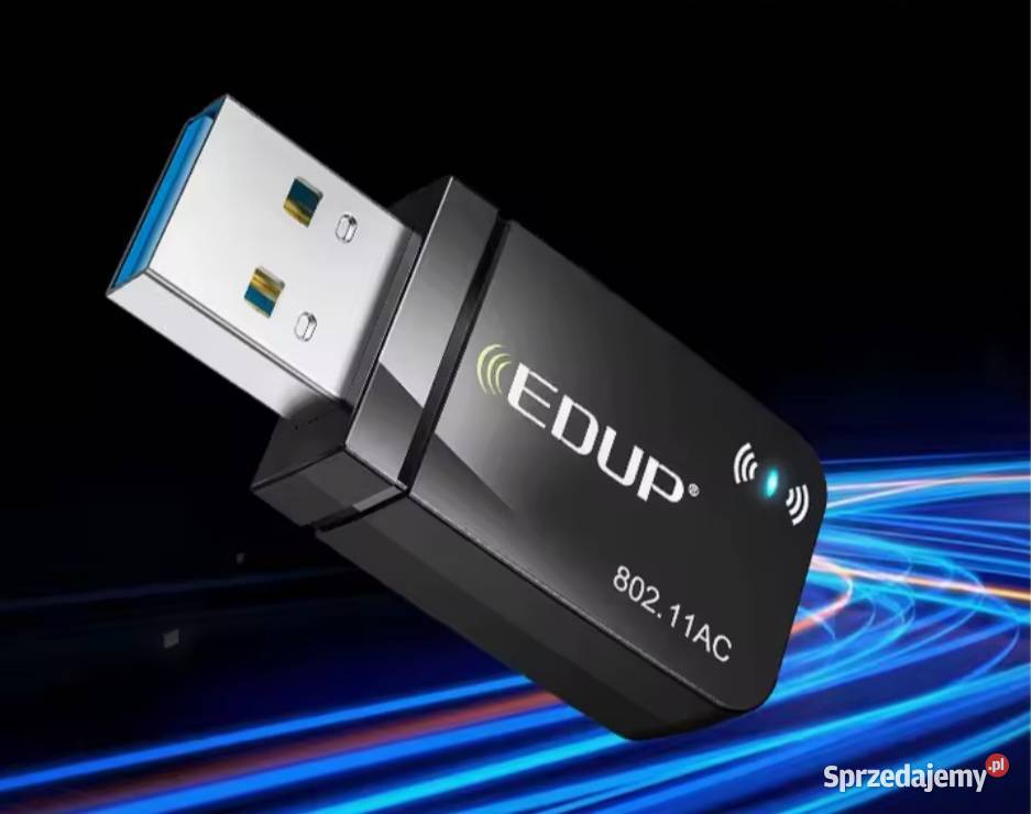 ADAPTER SIECIOWY FIRMY EDUP WIFI USB 30 1300 śląskie Częstochowa sprzedam