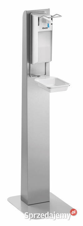Słupek dezynfekcyjny do montażu dozownika INOX Częstochowa sprzedam