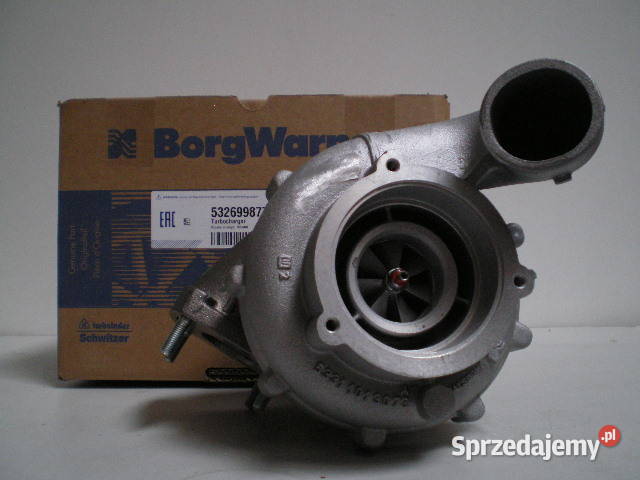 Turbosprężarka BorgWarner KKK 53269987701 dostawcze Siedlce