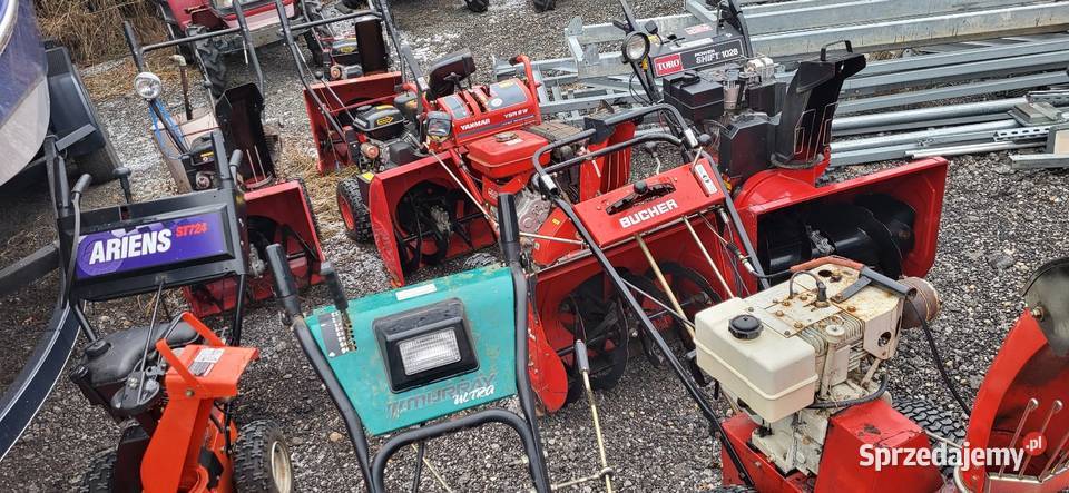 Odśnieżarka pakiet 10 sztuk dużych odśnieżarek Strumień