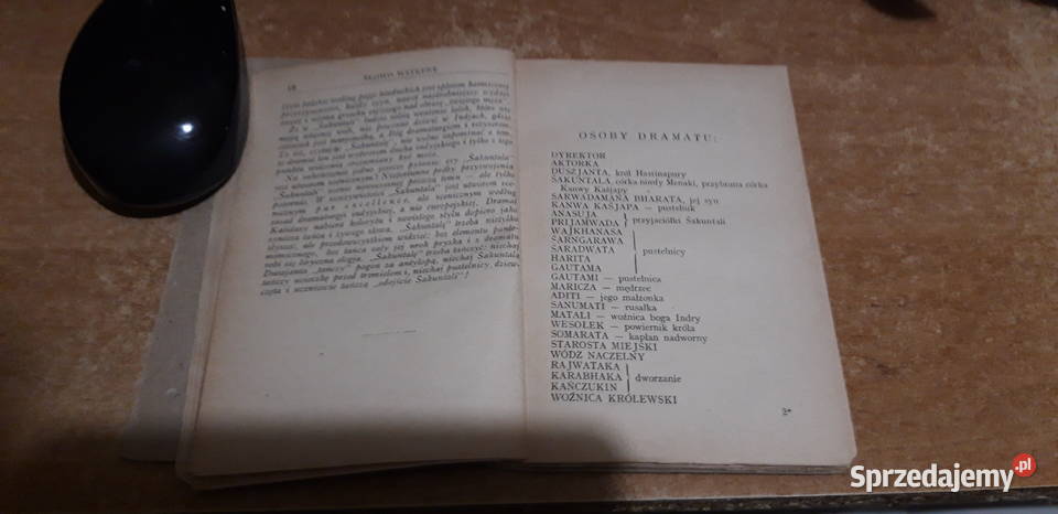 ŚAKUNTALA CZYLI PIERŚCIEŃ FATALNY KALIDASA Iwno