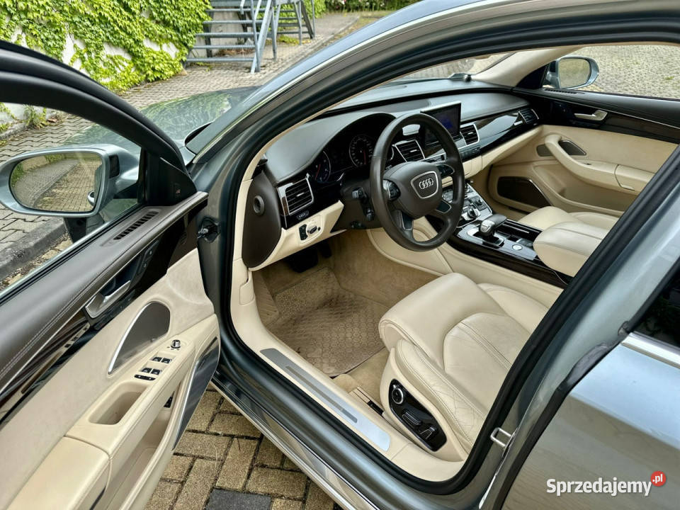 Audi A8 Faktura VAT 23 42 TDI wyposażenie D4 Tarnowskie Góry