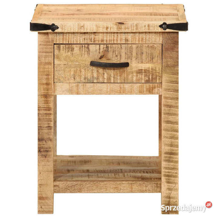 Szafka nocna 40x40x50 lite drewno mango WM372716 Warszawa