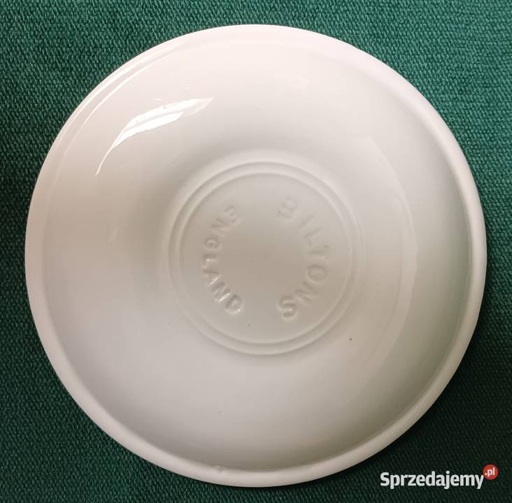 Talerz deserowy spodek Biltons green grass green Porcelana i szkło Zbylitowska Góra
