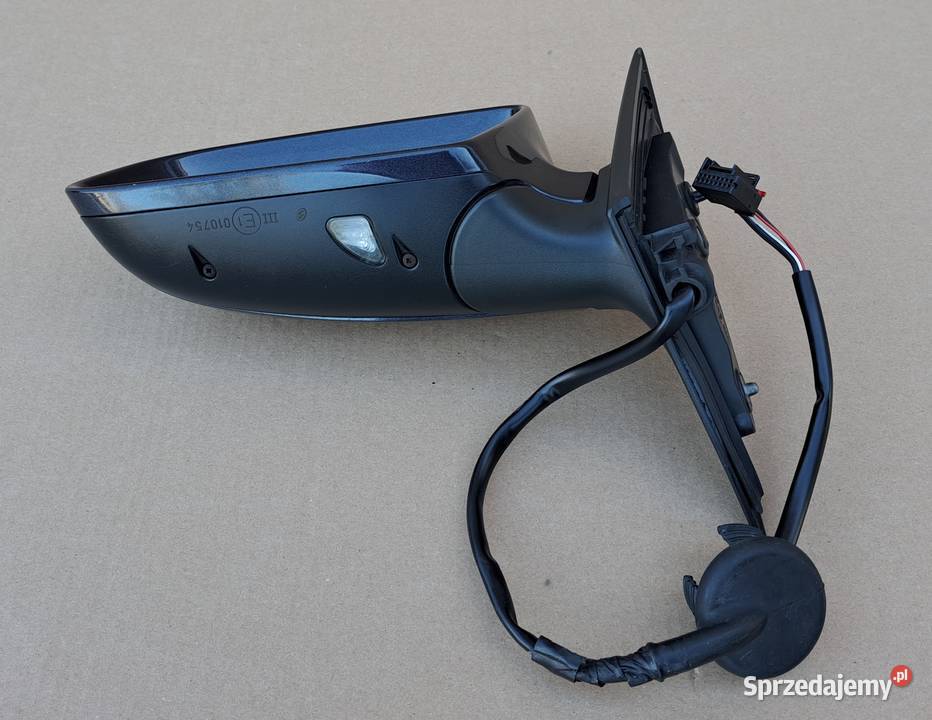 Lusterko zewnętrzne lewe Audi A6 C6 7 PIN LZ7Q osobowe Mielęcin