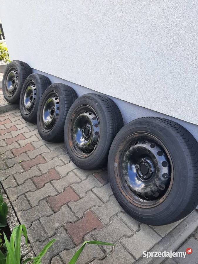 Koła Fiat Grande Punto Corsa D całość Samochodowe śląskie Bielsko-Biała sprzedam
