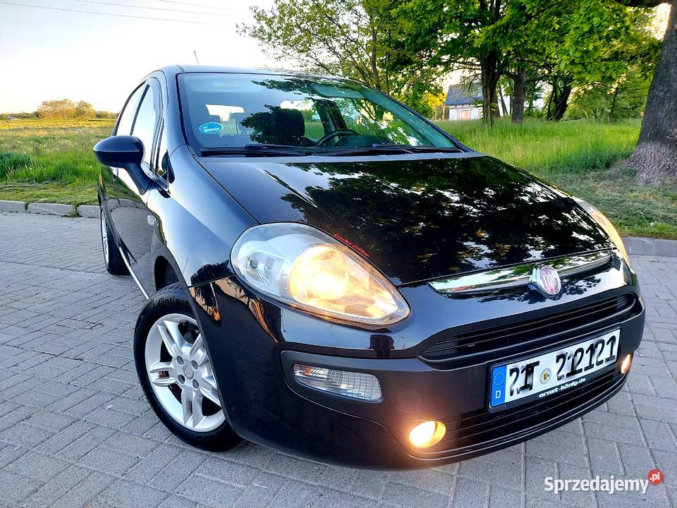 Fiat Punto Evo Benzyna 2010 Klima Alu Oryginał komputer pokładowy Ząbkowice Śląskie