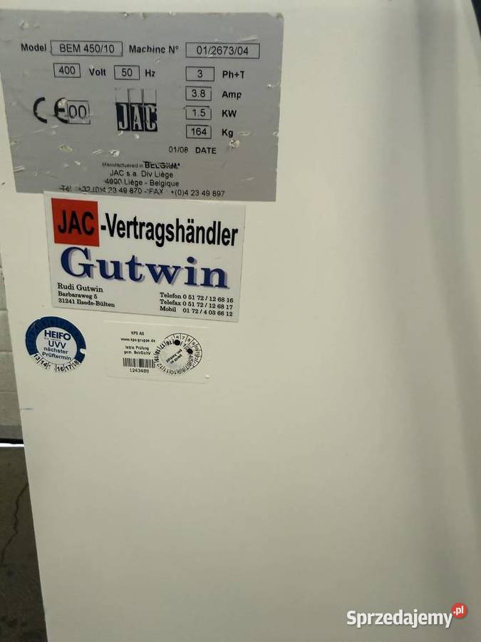 Krajalnica do chleba JAC BEM 45010 Skierniewice