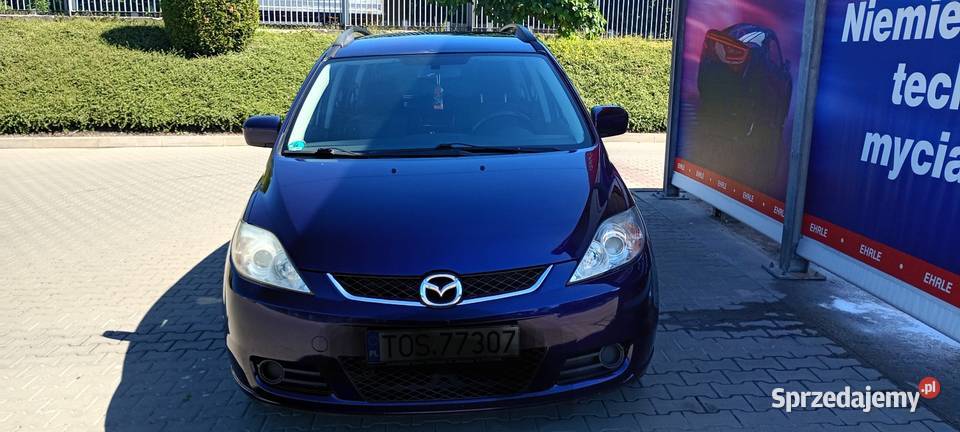 Mazda 5 fajny stan relingi dachowe