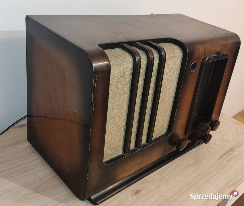 Elektrit Allegro Działające radio lampowe Antyki sprzedam