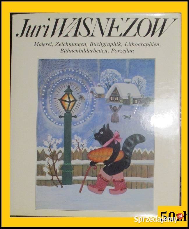Juri Wasnezow malarstwo grafika ilustracje sztuka i architektura sprzedam