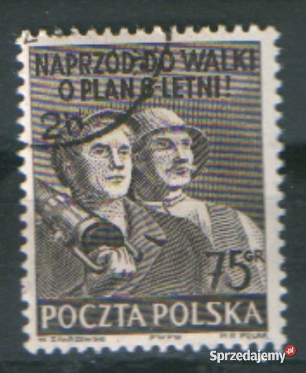 Zn Wykaz w opisie kas 1951 Filatelistyka Gliwice sprzedam