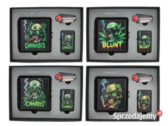 Zestaw Prezentowy Czacha Papierośnica Pozostałe śląskie Ostrowy nad Okszą sprzedam