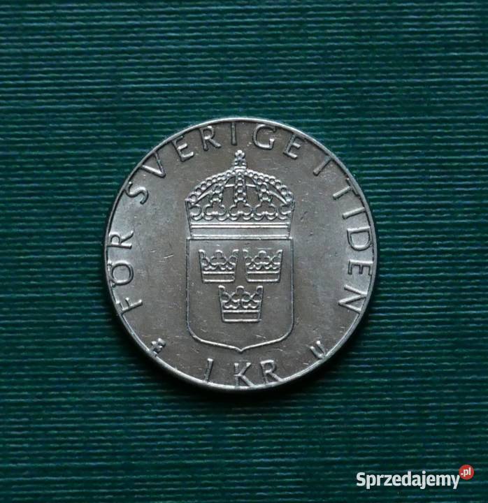 SZWECJA 1 korona 1984r śląskie